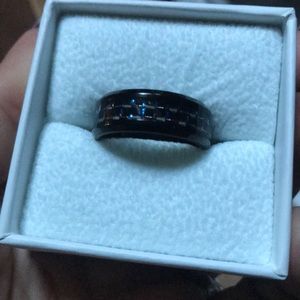 Men's Titanium Steel wedding band